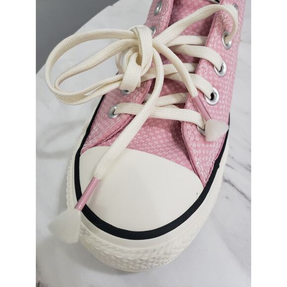 Converse Women's Chuck Taylor All Star Madison Checkered Low Shoes Pink Size 8.5 - Picture 4 of 7
